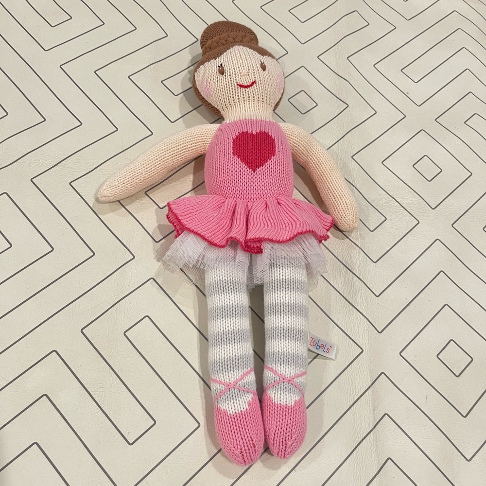 Zubels Knit Ballerina Doll